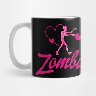 Cute Funny Zombie Mens Kids Womens Halloween Mug